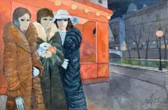 Untitled by Charles Levier, Painting, sold Jun 2018