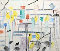 Hunt Slonem, Untitled, Painting