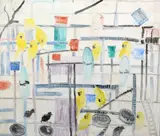 Hunt Slonem, Untitled