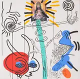 Keith Haring, Apocalypse X, Silkscreen