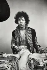 Jim Marshall, JIMI HENDRIX Silver Gelatin, Print