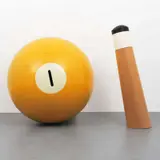 Pop Art, Billiard Ball & Cue Stick, Sculpture