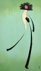 René Gruau, Untitled, Painting