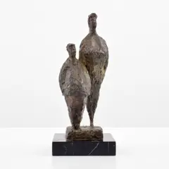 Untitled by Chaim Gross, Bronze Figural Sculpture, sold Nov 2017