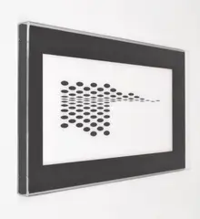 Bridget Riley, Untitled, Silkscreen on Plexiglass