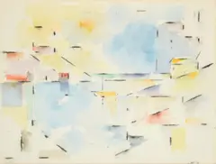 Michael Loew, Untitled, Watercolor Painting