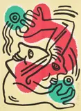 Keith Haring, Untitled, Lithograph