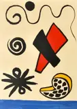 Untitled by Alexander Calder, Lithograph, sold Apr 2015