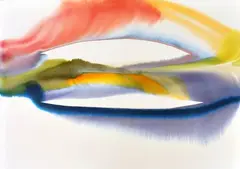 Paul Jenkins, Untitled, Watercolor