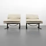 Giovanni Offredi, Untitled, Bronze Lounge Chairs
