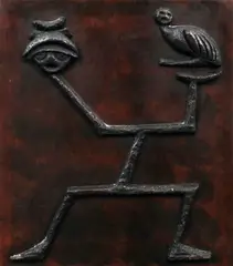 Max Ernst, Abstract Metal Panel, Sculpture