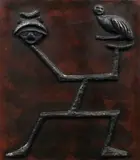 Max Ernst, Abstract Metal Panel