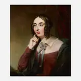 19th Century, Portrait of a Lady, oil on board