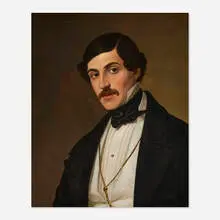 19th Century, Portrait of a Gentleman, c. 1830, oil on canvas
