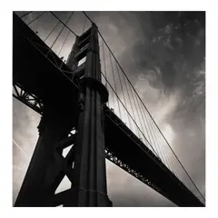 'Golden Gate Bridge, Study 11, San Francisco' by Michael Kenna, 1990, Gelatin silver print, sold Apr 2025