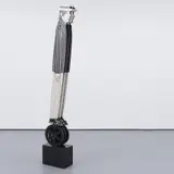 Yannis Gaïtis, Three Men On A Wheel, Sculpture