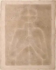 Rufino Tamayo, TORSO BLANCO Mixografia, Print