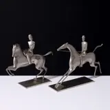 Karl Hagenauer, Male & Female Horseback Rider, Sculptures