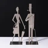 Franz Hagenauer, Woman & Man, Sculptures