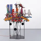 Fredrick Prescott, NEW YORK CITY Kinetic Lit, Sculpture
