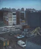 Douglas Safranek, Searching The Rubble, Painting