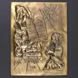 THE TEN COMMANDMENTS Brass Bas- by Salvador Dalí, Relief, sold Feb 2026