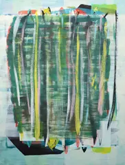 Jon Pestoni, Halftime, Abstract Painting