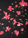 Alex Katz, White Impatiens, Screenprint