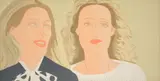 Alex Katz, Julia & Alexandra, Screenprint