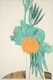 Andy Warhol, FLOWERS Hand-Colored, Screenprint