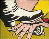 Roy Lichtenstein, Foot & Hand, Lithograph