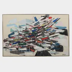 Untitled by Robert Goodnough, Painting, sold Mar 2025