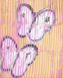 Butterfly by Hunt Slonem, Painting, sold Mar 2025