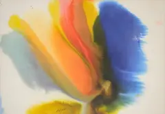 Untitled by Paul Jenkins, Watercolor Painting, sold Mar 2025