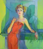Cleve Gray, Portrait, Painting