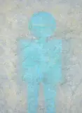 Rufino Tamayo, Personaje En Azul, Etching