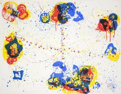 WEB by Sam Francis, Screenprint, sold Mar 2025