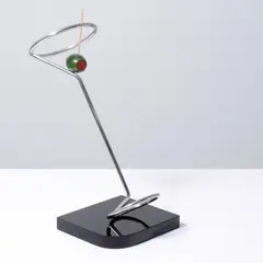 Tilting Neon Cocktail by Claes Oldenburg, Sculpture, sold Mar 2025