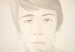 Vincent by Alex Katz, Lithograph, sold Mar 2025