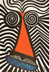 Alexander Calder, Untitled, Gouache Painting