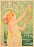 Henri Privat-Livemont, Absinthe Robette, Lithograph Poster