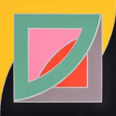 Referendum 70 by Frank Stella, Screenprint, sold Nov 2023