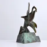Richard Hunt, Abstract, Bronze Sculpture