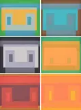 Six Variants by Josef Albers, Screenprints, sold Nov 2023