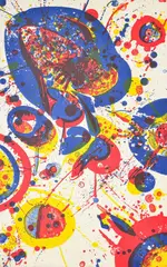 Pasadena Box by Sam Francis, Lithograph, sold Nov 2023