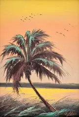 James Gibson, Florida Sunset, Painting