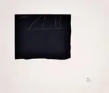 Robert Motherwell, Black Flag, Etching