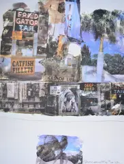 Catfish Tails by Robert Rauschenberg, Lithograph, sold Nov 2023