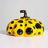 Black & Yellow by Yayoi Kusama, Sculpture, sold Nov 2023