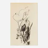 Yasuo Kuniyoshi, Still Life with Columbine and Yellow Flower